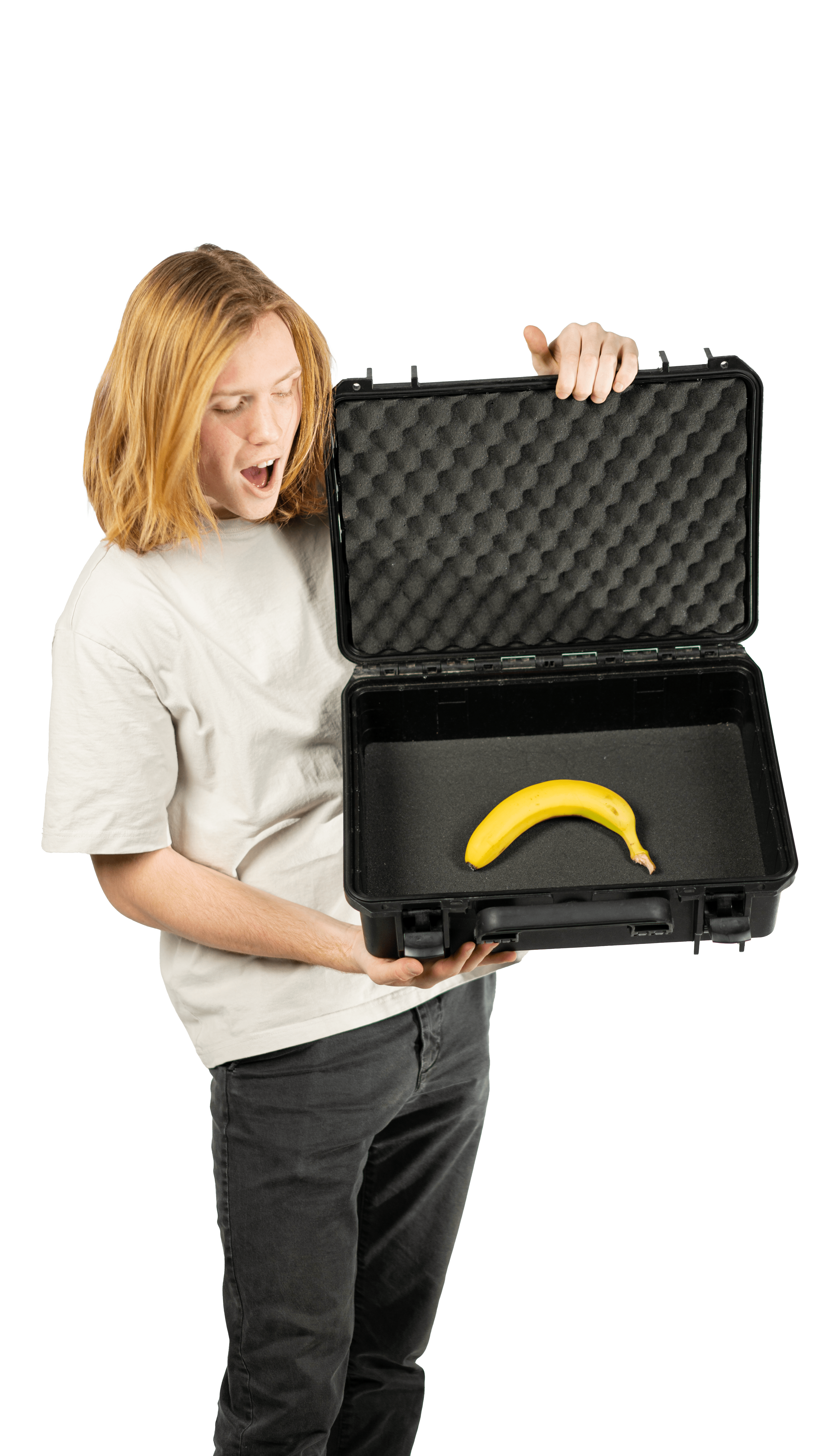 banana in box